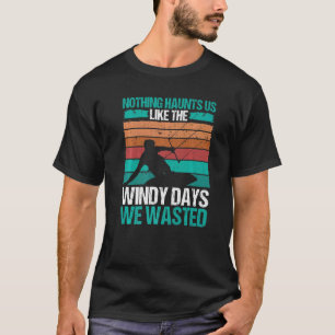 Kiteboarding Vintage kitesurfer Retro Kiteboarder  T-Shirt