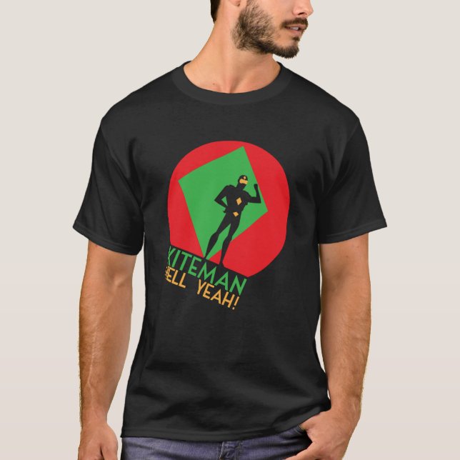 Kiteman Hell Yeah  T-Shirt (Front)