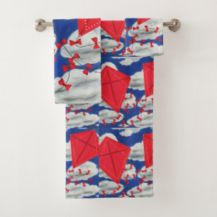 Kites and Klouds Bath Towel Set