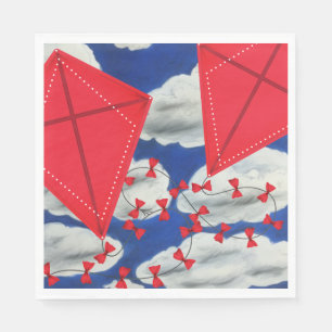 Kites and Klouds Napkin