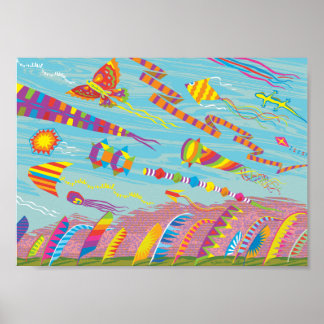 Kites & Banners Poster