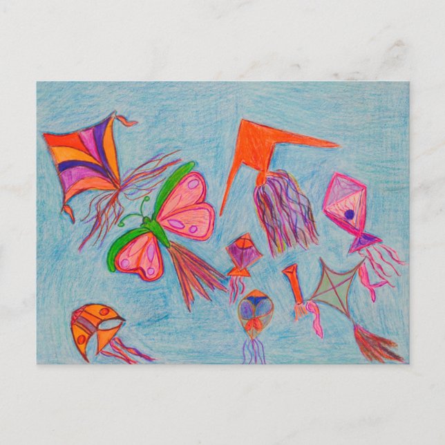 KITES GARBA POSTCARD (Front)