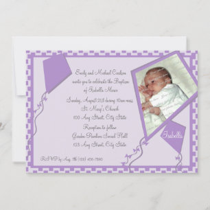 Kites Photo/ Baptism Invitation