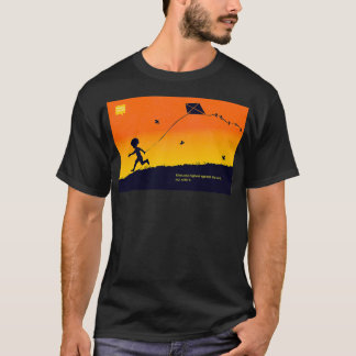 Kites rise highest against the wind T-Shirt