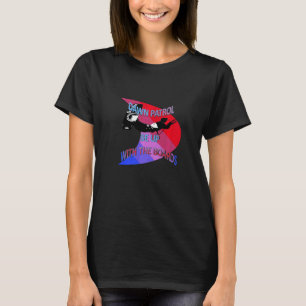 Kitesurfer Action Extreme Sport Red And Pink T-Shirt