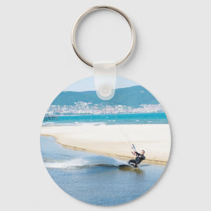 Kitesurfer Key Ring