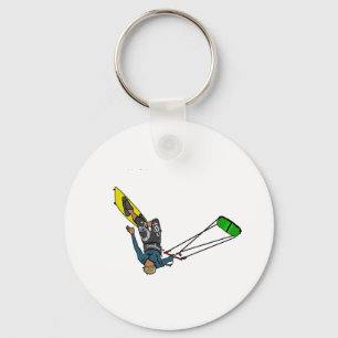 kitesurfer key ring