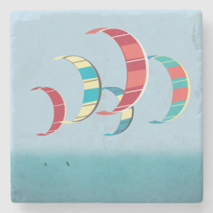 Kitesurfing Stone Coaster