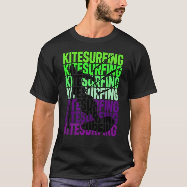 Kitesurfing T-Shirt (Front)
