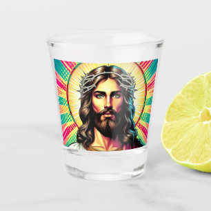 Kitsch Jesus shot glasses! Shot Glass