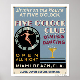 KITSCH VINTAGE ADVERTISING POSTER