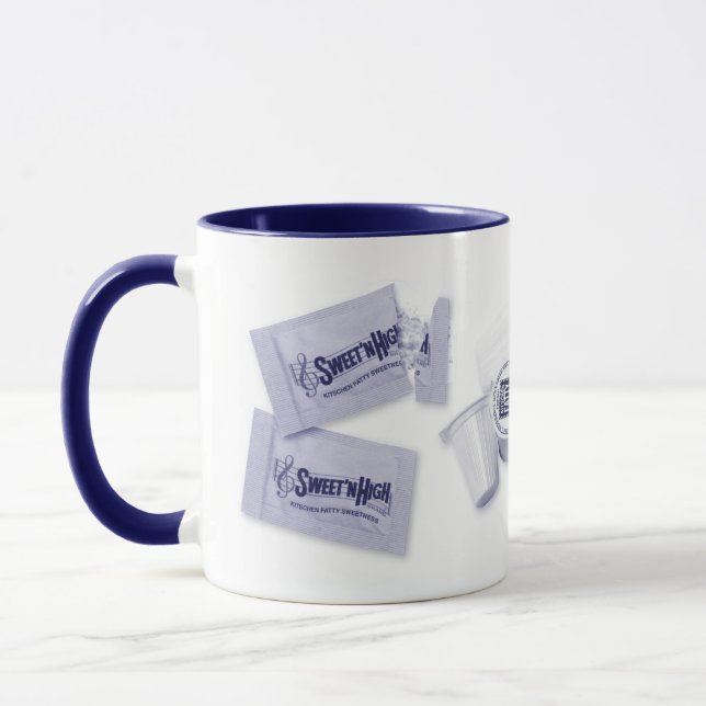 Kitschen Fatty Light & Sweet Mug Deli Blue (Left)