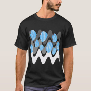 Kitschy Angel Fish Blue T-Shirt