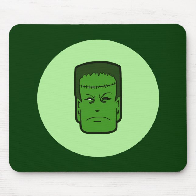 Kitschy Frankenstein Mouse Mat (Front)