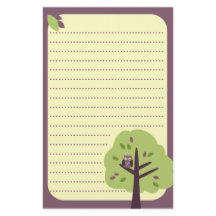 Kitschy Owl Stationary