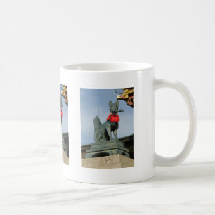 Kitsune キツネ (Fox) with Key in Mouth Coffee Mug