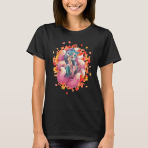 Kitsune Fox a Japanese 9 Tailed Fox a Kitsune  Fox T-Shirt