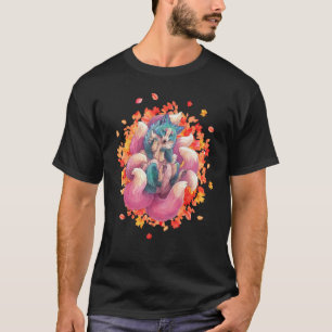 Kitsune Fox a Japanese 9 Tailed Fox a Kitsune Fox T-Shirt