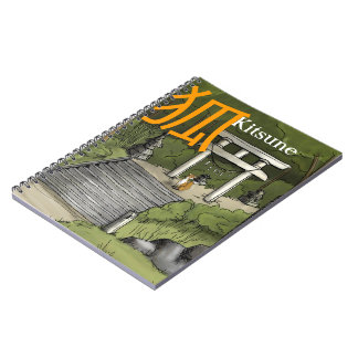 Kitsune - Japanese Fox Guardian Notebook