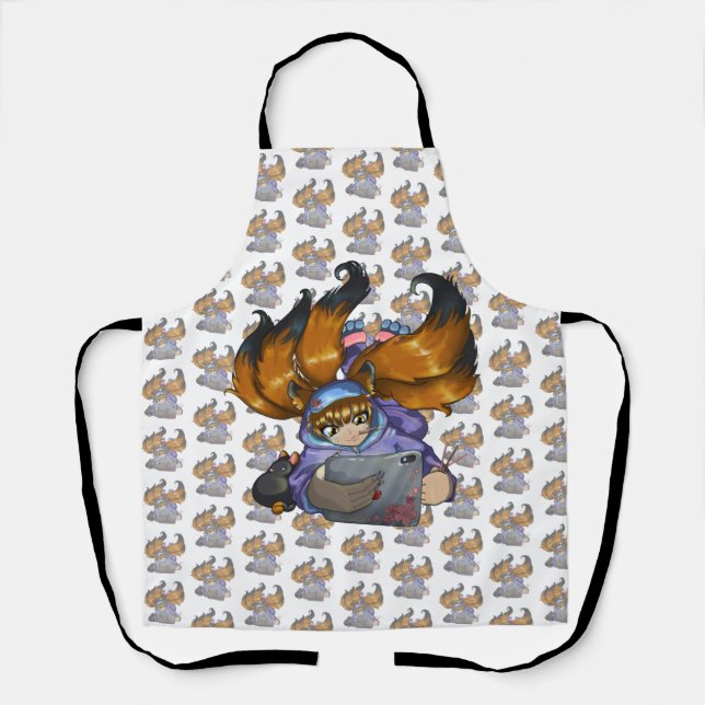 Kitsune Life Apron (Front)