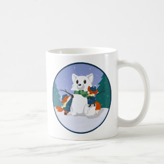 Kitsune Snow Day Mugs