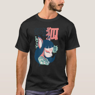 Kitsune Yokai Japanese Fox Spirit Yokai T-Shirt