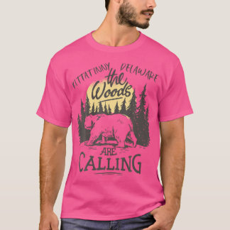 Kittatinny Woods Delaware Camping Wild Animals T-Shirt