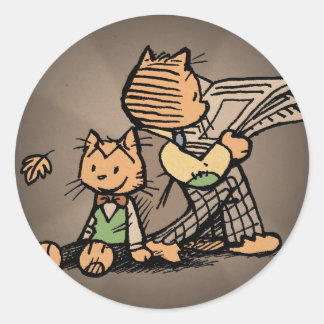 Kitteh and Pip Stickers