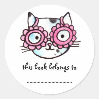 Kitteh Classic Round Sticker