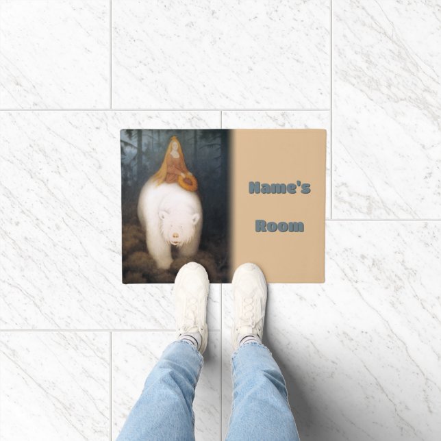 Kittelsen - White-Bear King Valemon Doormat (Indoor)