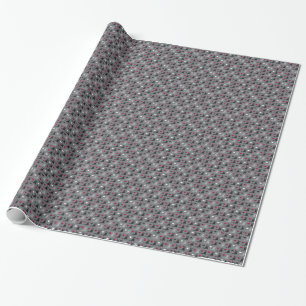kitten and mice pattern wrapping paper