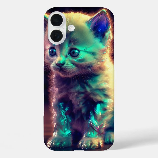 Kitten Art Phone Case (Back)