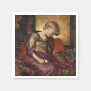 Kitten (by Frederic Leighton) Napkin
