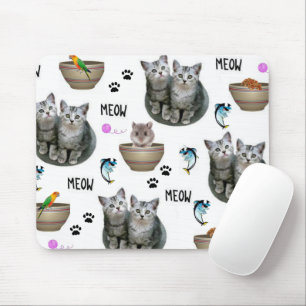 Kitten Cat Meow Mouse Pad! Mat