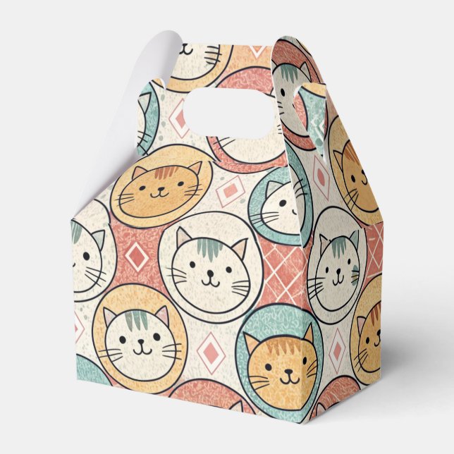 Kitten Cats Favour Box (Front Side)