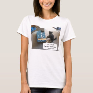 Kitten Christmas Surprise Longsleeve T-shirt