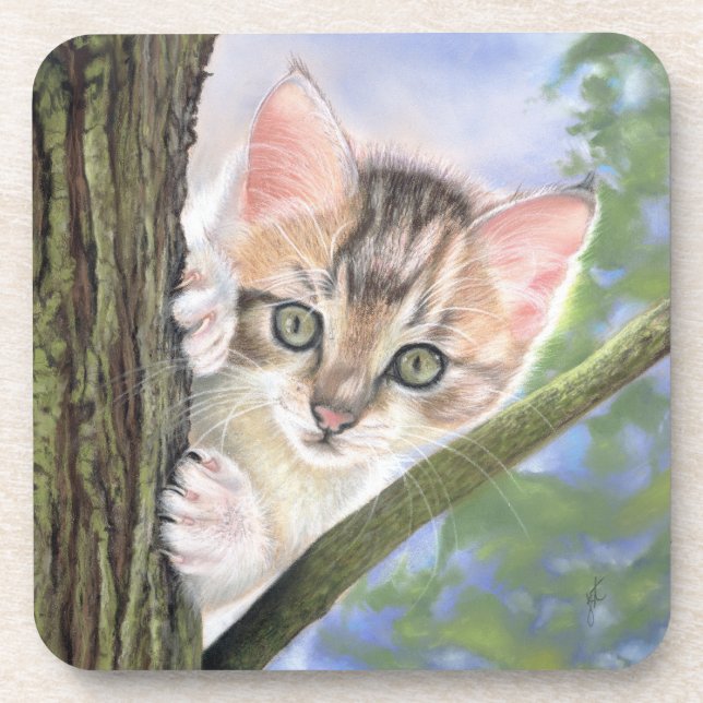 Kitten Coaster (Front)