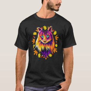 Kitten Colourful For Cat Cat Dad Cat Mum 1 T-Shirt