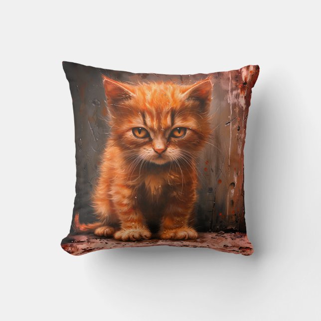 Kitten Cushion (Front)