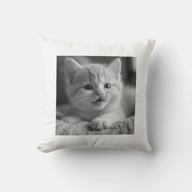 Kitten Cushion (Front)