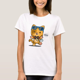 Kitten Cute Art T-Shirt