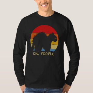 Kitten Ew People Saying Cat Wearing Face Mask Cats T-Shirt