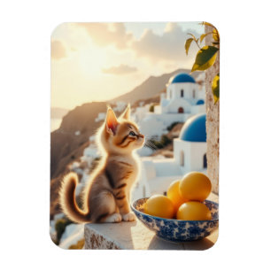 kitten in Italy Magnet