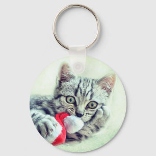 Kitten Key Ring