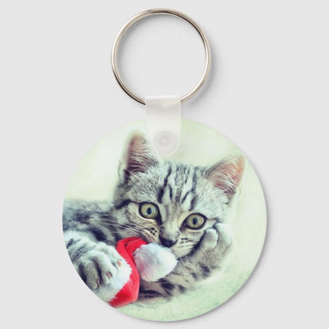 Kitten Key Ring (Front)