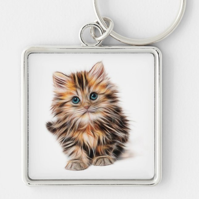 Kitten Key Ring (Front)