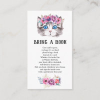 Kitten Kitty Cat Pink Floral Books for Baby