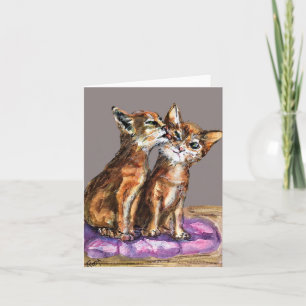 Kitten Lickin Good  Card