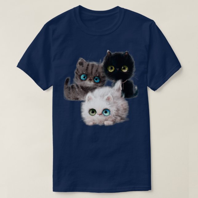 Kitten Lover , Cute Kitten s, Cat Lover , Cat  T-Shirt (Design Front)