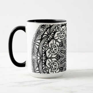 Kitten Mandala Mug